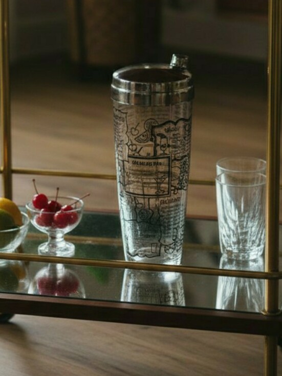 Irvinware Other - Vintage Mid-Century Modern Irvinware Glass Cocktail Shaker